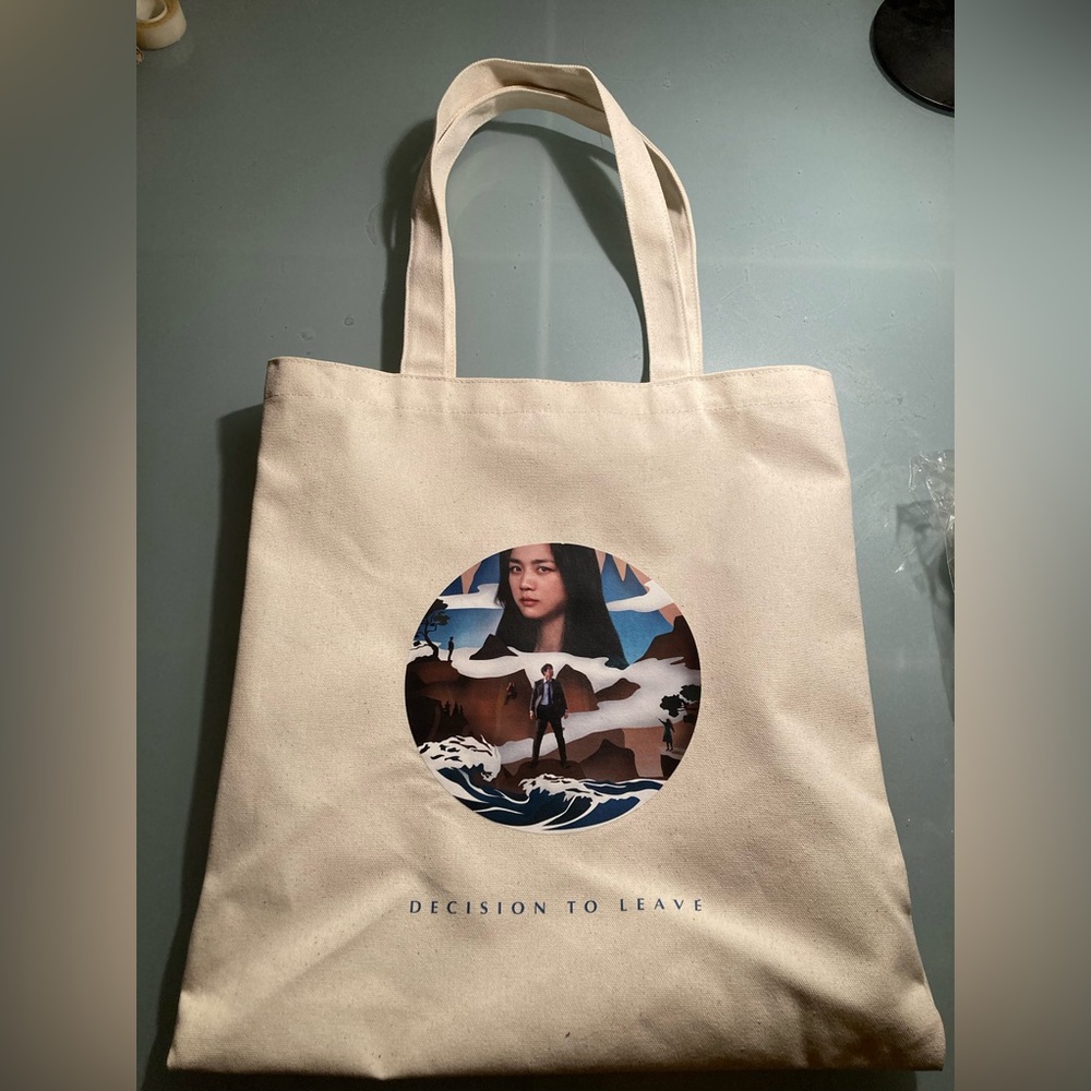 Decision to Leave (swag): tote and sweatshirt hoodie in large, based on the film